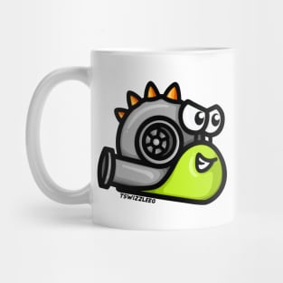 Turbo Snail - Turbosaurus Rex (Green & Orange) Mug